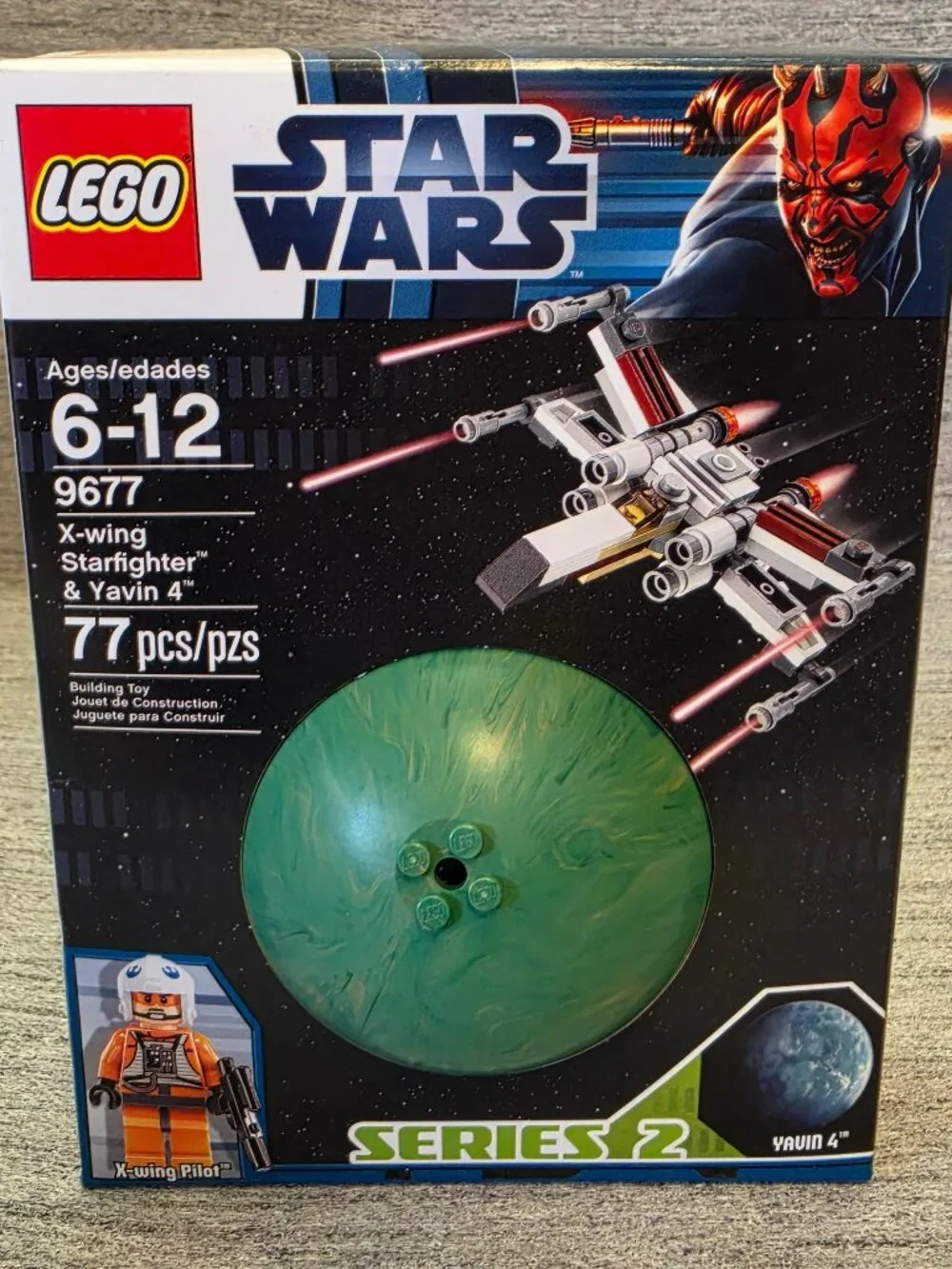Lego Star Wars X-wing Starfighter & Yavin 4 9677